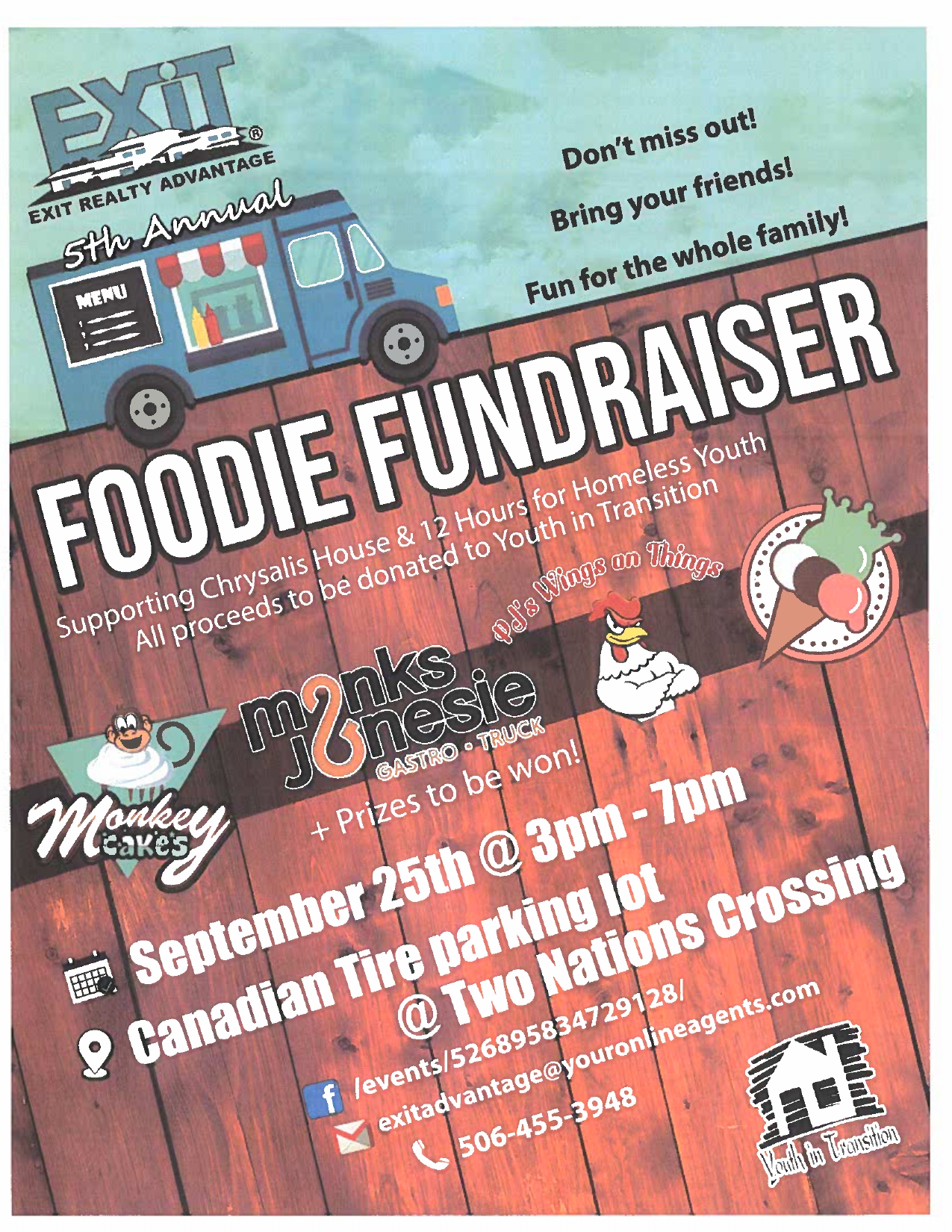 Foodie Fundraiser - Exit Realty Advantage 